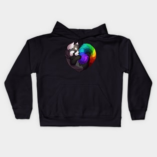 Rainbow Panda Kids Hoodie